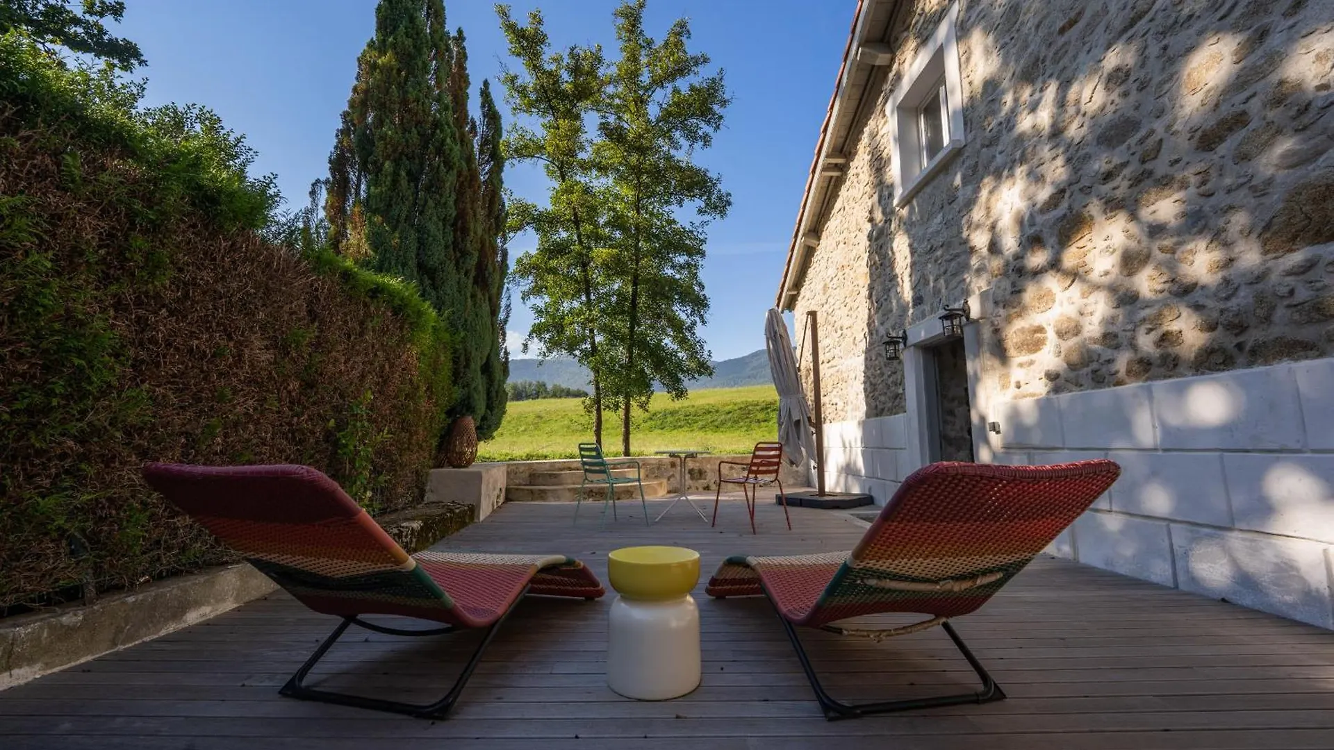 Belle Grange En Bord De Riviere Villa Serres-sur-Arget Semesterbostad