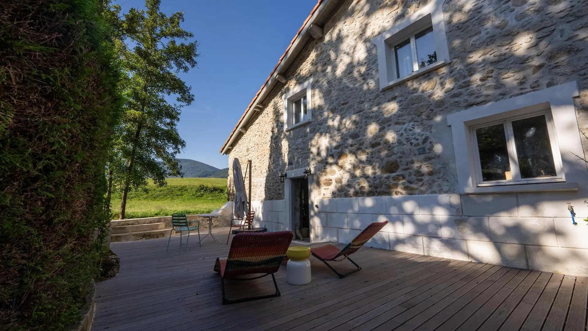 Semesterbostad Belle Grange En Bord De Riviere Villa Serres-sur-Arget