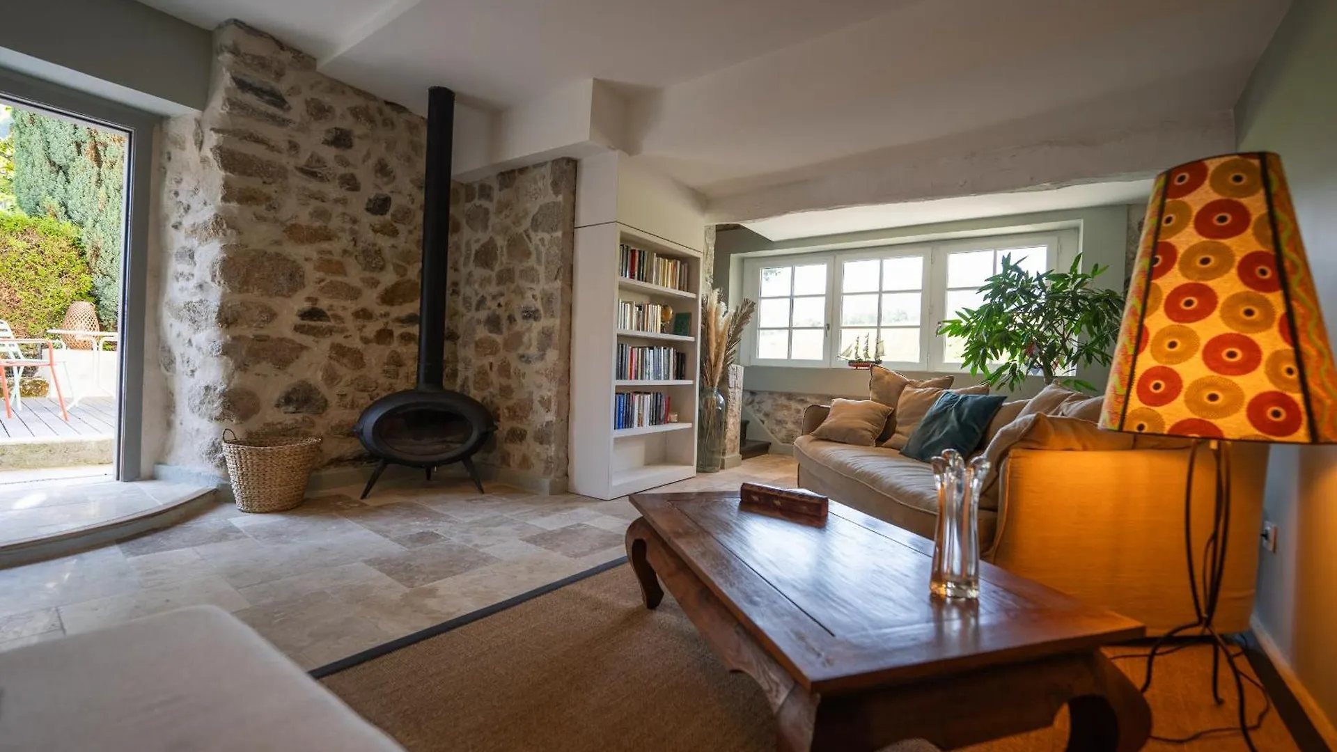 Belle Grange En Bord De Riviere Villa Serres-sur-Arget Semesterbostad
